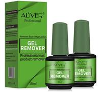 Set Of 2 Magic Remover Semi-Permanent Nail Polish Remover ¿ 3-5 Minutes Nail Polish Remover, Easily And Quickly Does Not Damage Your Nails