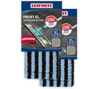 Set Of 2 Profi Xl Outdoor Active Microfibre Replacement Cover With Special Double Fibre For Profi Xl Flat Mop Ideal For Removing And Absorbing Dirt From Outdoor Floors