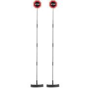 (Set of 2) Smart Parking LED Garage Flashing Warning Stop Sign - Bumper Sensor by Neo Products Usa Inc