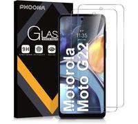 Set Of 2 Tempered Glass Screen Protectors For Motorola Moto G22/E32/E32s, 9h Hardness Glass, Anti-Scratch, Bubble-Free, High Definition (6.5 Inches)
