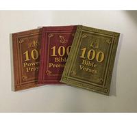 Set of 3 - 100 Bible Promises, 100 Powerful Prayers, 100 Bible Verses