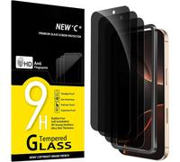 Set Of 3, Anti-Spy Tempered Glass For Iphone 16 Pro (6.9 Inches) - Effective Screen Protector Against Scratches - 28 Degree Privacy Angle - Easy Installation Tool Included