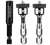 Set of 3 embout visseuse placo,1/4Inch,Quick Change Shank, with 2 PH2 Bits