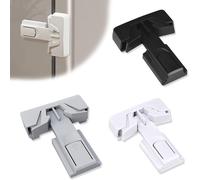 Set Of 3 Fridge Locks For Children And Babies,Child Safety Cupboard Lock,Baby Door Lock,No Tools Required,Easy Installation