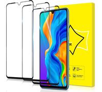 Set Of 3, Tempered Glass Screen Protector For Huawei P30 Lite, Scratch Resistance, No Bubbles, 9h Hardness High Definition