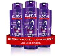 Set of 3 Violet Deyellowing Shampoos-For Blonde,Bleached,Highlighted or White Hair-Neutralization of Yellow & Orange-Vive-3x 200ml