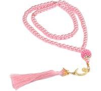 Set of 30 Muslim Tasbeeh 99 Beads, Muslim Gift, Prayer Beads Tasbih, Islamic Aid Ramadan Gift (Pink)