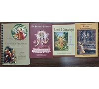 Set of 4 Books [Songs of Vaishnava Acharyas, Sri Brahma Samhita, Life & Teachings of Lord Chaitanya, Beginner's Guide to Krishna Consciousness] English