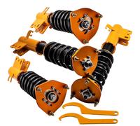 Set Of 4 Coilovers For Subaru Forester 98-02 2.5l Adj. Height Suspension Spring