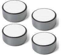 Set Of 4 Golf Furniture Feet Slider Leg Sofa Leg Plinth Feet Grey Adjustable Furniture Pads