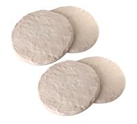 Set of 4 Landscape Pavers None Fade Realistic Rock Aesthetic for Lawns Garden and Patios Decoration Resin Garden Stones