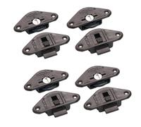 Set of 4 premium castors for wardrobes and sliding doors,with guide for built-in wardrobes,wheel mechanism mosquito net,wheels for a complete sliding door system