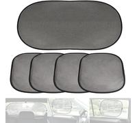 Set Of 5 Baby Car Sun Shades With Suction Cups Uv Protection,Self-Adhesive Sun Visor For Children