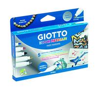 Set Of 5 - Metallic Marker Pens - Multi Surface Glass Wood Porcelain