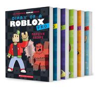 Set of 6 Books Diary of a Roblox Pro Series Collection Books. Monster Escape; Dragon Pet; Obby Challenge; Lava Chase; Zombie Invasion; Mega Shark by Ari Avatar