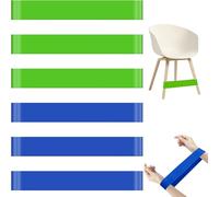 Set Of 6 Elastic Bands,Adhd Child Tools-Elastic Chair Adhd-Children's Chair-Fidget Adhd,Elastic Latex Bodybuilding Bands,- Yoga,Seat And Concentration Training