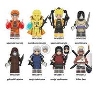 Set Of 6 Figurines Naruto 3-7cm 003 G