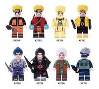 Set Of 6 Figurines Naruto 3-7cm 005 G