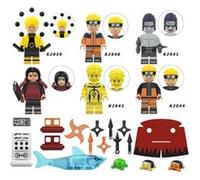 Set Of 6 Figurines Naruto 3-7cm 006 G