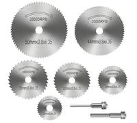 Set of 8 high-speed steel saw blades,circular saw blades,disc grinder,wood disc,cutting wheels,mini circular saw blade,rotary tool saw blades,for wood,plastic,metal