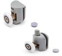 Set of 8 Single Shower Door Rollers/Runners/Wheels/Pulleys 23mm wheel Dia L001 by Shower Part