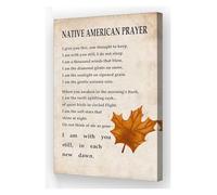 Set of Mindfulness & Serenity Prayer Posters, Retro Inspirational Quotes Canvas Prints Bundle for Bedroom, Office, Yoga Studio Decor(Framed,12x18inch(30x45cm))