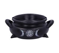 Set Of Six Cauldron Bubble Witch Wiccan Incense Stick Burners