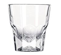 Set of Two Libbey Duratuff Cortado Glasses | Gibraltar Rocks Glass 4.5 OZ ~Paper Coasters Included~
