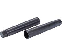 Set of wheel bolts and protection sleeves, M18x1.5, Ø24.0 mm, 2 pcs.