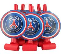 Set officiel de trompettes Paris Saint-Germain 6 pièces bleu-rouge-blanc