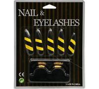 Set Ongles Et Faux Cils Abeille Ou Coccinelle Abeille G