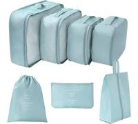 Set Organisateur Val ¿ 3 Boîtes De Différentes Tailles, Sac À Chaussures, Trousse De Beauté Pour Femme, Sac À Chiffons Sales ¿ Set De Val S Résistantes Et Respirantes