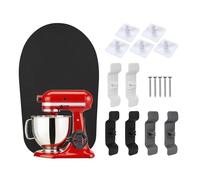 Set Organiseur 3-en-1 pour KitchenAid 4.5-5 Quart à Tête Inclinable Mélangeur sur Socle Artisan & Classic Series par MMOBIEL - 12 pièces avec 5x Supports, 6x Organiseurs Câbles & 1x Tapis Coulissant