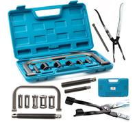 Set Outil Dépose Soupapes 16-30 mm - Avec Pince | 5 Inserts | Filetages M12 | Pour Réparation Moteur