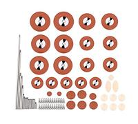Set Outils Pièces de Réparation de Saxophone Alto Kit Coussin Ouïe Musique Vis de Fixation Accessoires de Remplacement de Sax Alto Instrument