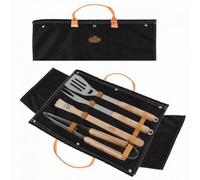 Set outils pour barbecue, sac jean