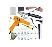 Set Outils Soudure Plastique - Fer à Souder + Agrafeuse + 800 Agrafes + Baguettes PP PE ABS PVC | Réparations Auto DIY