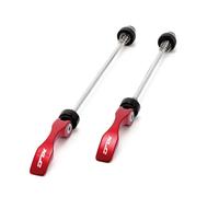 Set Ouverture Rapide l02 Aluminium / Chrome Couleur Noire/Rouge 2501601553 XLC