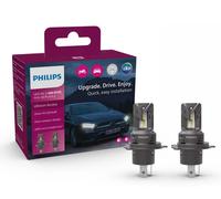 Set Paire Lampes H4/H19 LED Philips 6000K Lumière Blanche Froide Plug And Play