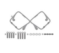 Set Paire Petits Chassis GIVI TMT1160 pour Sacoches Latérales MT501, Honda X 500