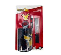 Set papeterie - Pokémon Pikachu - 6 pièces - Multicolore - Pour enfant