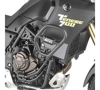 Set Paramoteur Tubulaire Noir GIVI tn2158 Yamaha Tenir 700 (à Partir De 2021)
