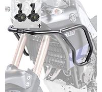Set Pare Carter Haut + Phare pour Yamaha Tenere 700 19-20 Noir