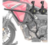 Set Pare Carter + Phare Additionnel Compatible avec Yamaha Tracer 7 / GT 21-24 KT16 Noir