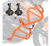 Set Pare Carter + Phare Pour Ktm 890 Adventure / R 21-22 Orange