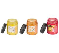 Set Parfumé Groseille Physalis Pomme Golden 3 Bougies 100% Cire de Soja Fruity B