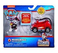 Set pat patrouille chien marcus avec son camion pompier - figurine - paw patrol ultimate