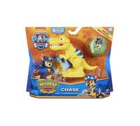 Set Pat Patrouille Dino : Chien Chase Et Son Tyrannosaurus + Un Dinonaure Mystere - Figurine Chien