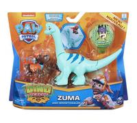Set Pat Patrouille Dino : Chien Zuma Et Son Brontosaure + Un Dinonaure Mystere - Figurine Chien