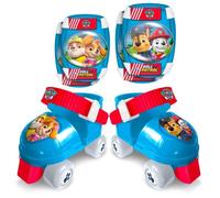 Set Patins à Roulettes et coudières/genouillères - ajustable du 23 au 27 - PAT PATROUILLE - PA450035